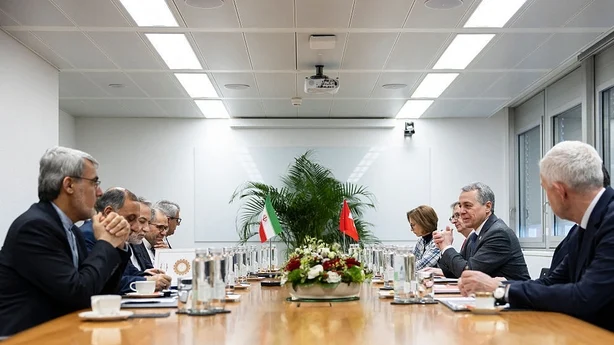 Delegations attend Iran US nuclear talks in Muscat, Oman 2026