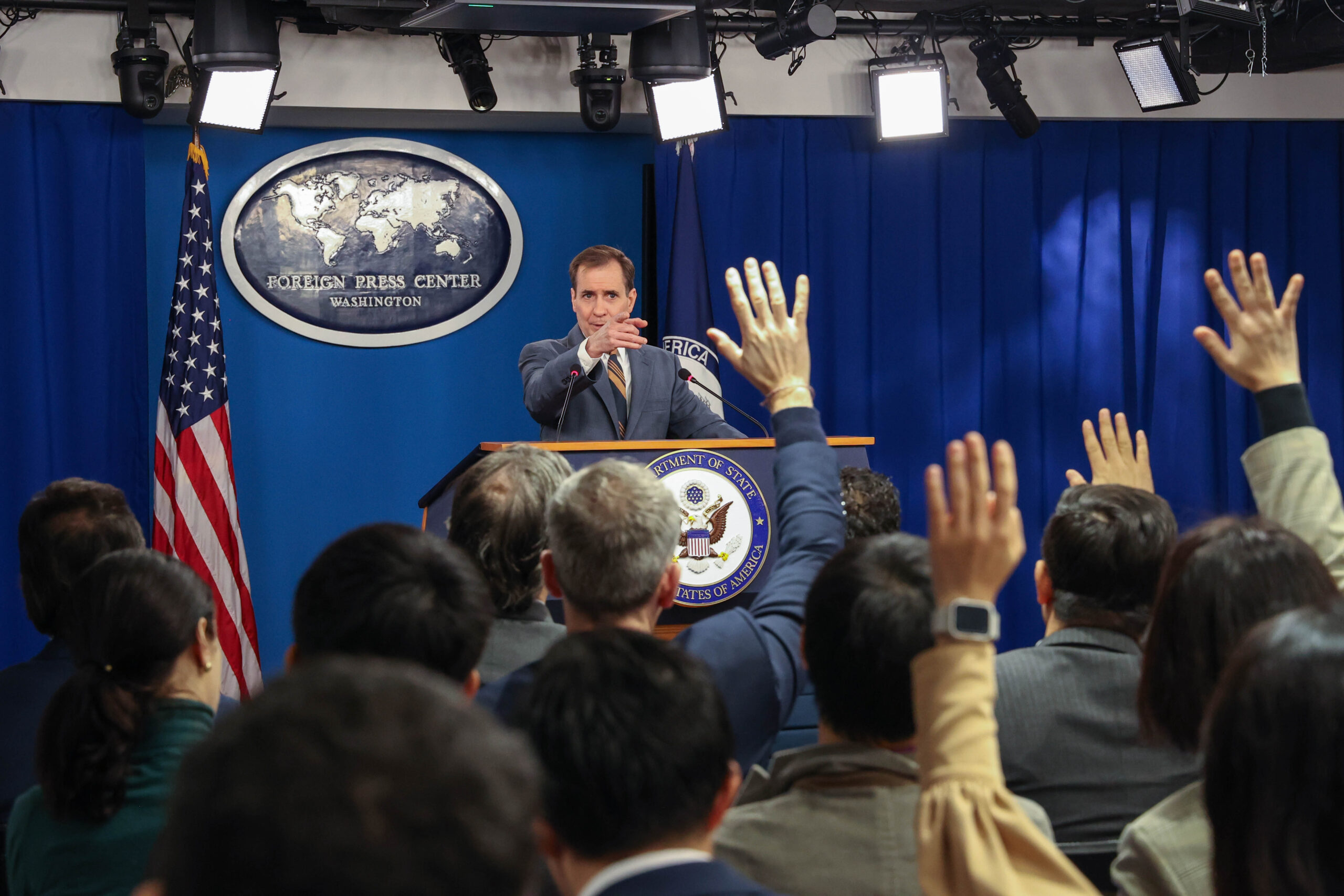Washington briefing addresses US Iran tensions