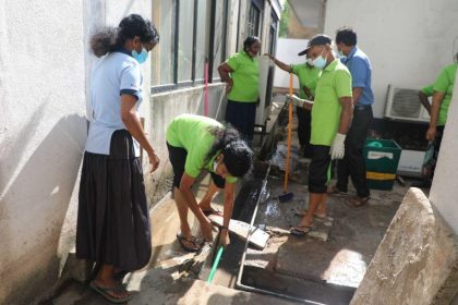 Dengue virus update showing mosquito control operations in Sri Lanka during the 2026 outbreak