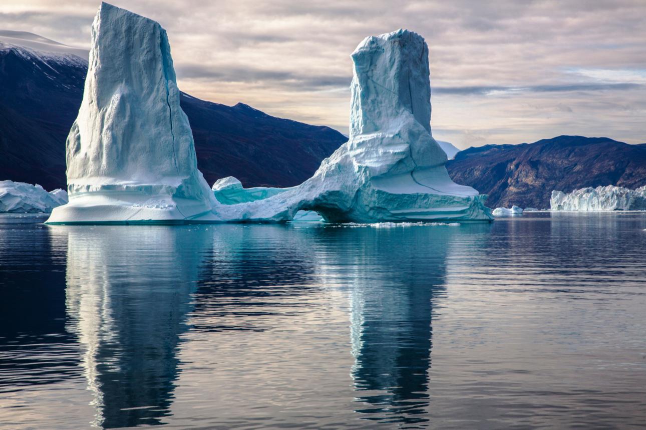 Greenland iceberg in Arctic waters as the European Union expands its northern security and climate priorities.