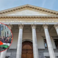 100 activists protest Israel ties at the start of UGent academic year