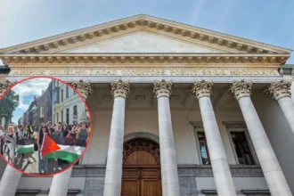 100 activists protest Israel ties at the start of UGent academic year