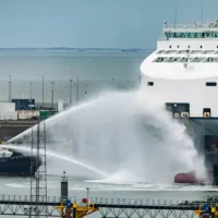 100 electric cars damaged in Zeebrugge ship fire