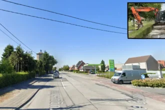 10,000 Litres of manure spilled in Zedelgem crash