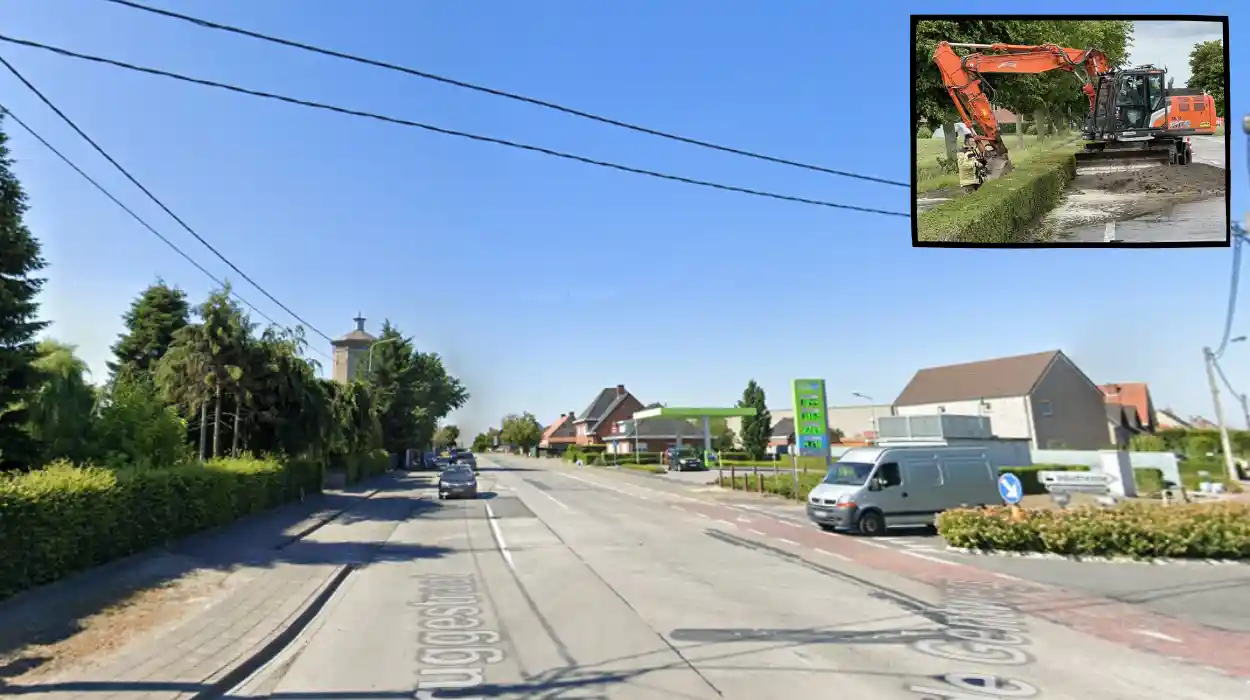 10,000 Litres of manure spilled in Zedelgem crash