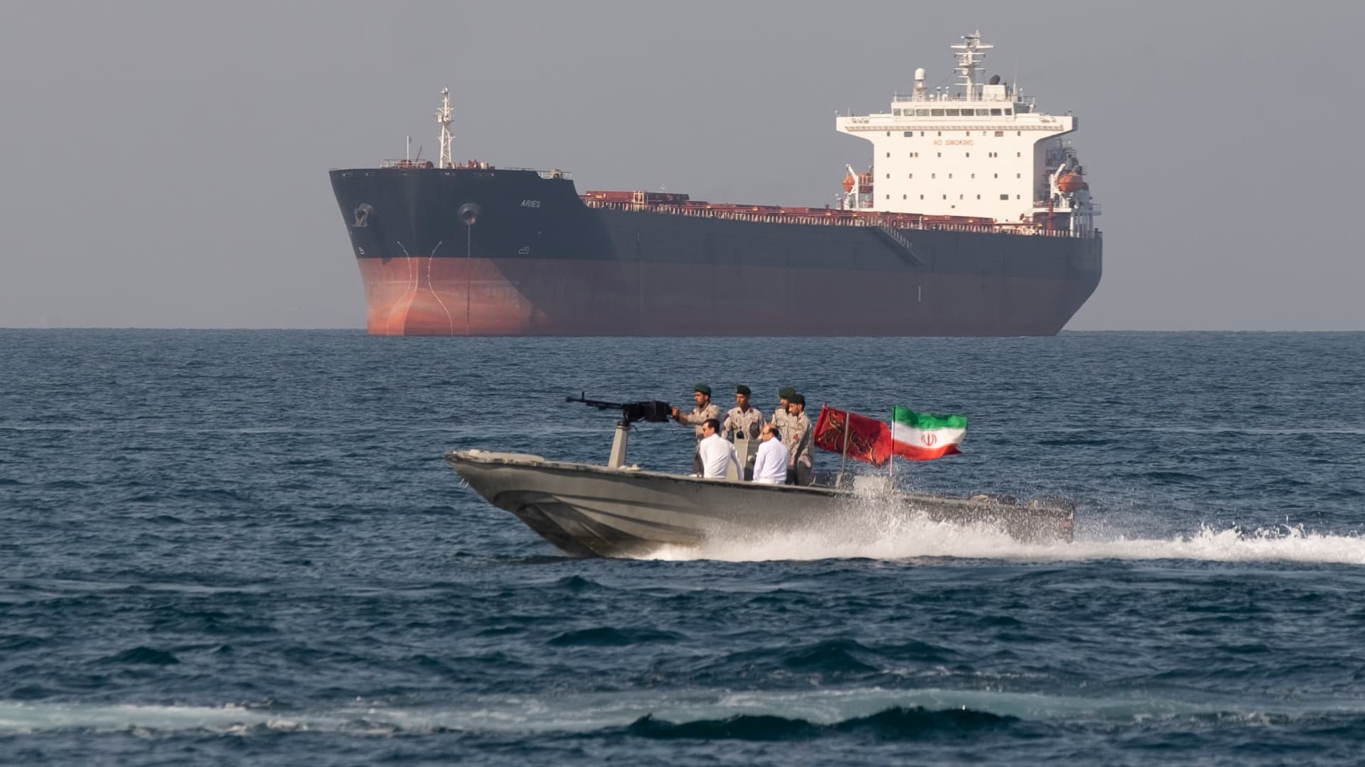 US strikes on Iran energy sites showing explosion at critical infrastructure