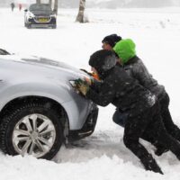 Winter storm Netherlands causes flight delays and cancellations at major airports