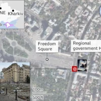 Russia military claims highlighted on battlefield situation maps