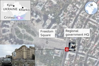 Russia military claims highlighted on battlefield situation maps