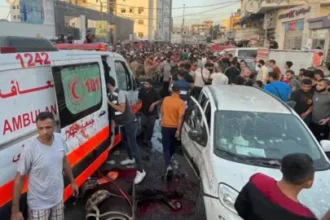 Recovery efforts underway after Iranian ambulances hit