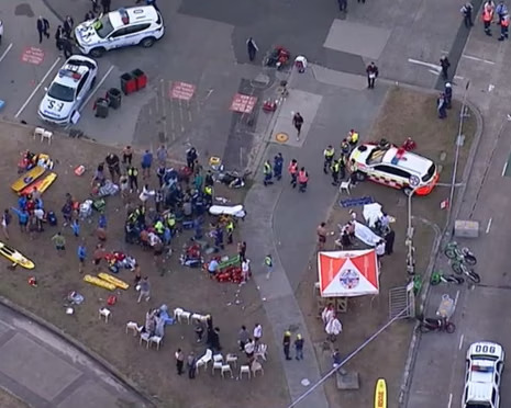 Community vigil after Bondi Beach shooting