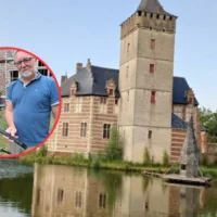 14-year-old blacksmith Bruce makes ironwork in Tielt-Winge