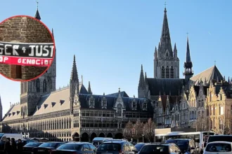 15 activists join hunger strike in Ypres over Gaza crisis