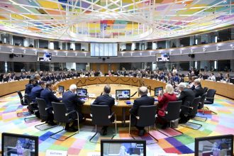 EU Russia sanctions renewed meeting at Brussels parliament 2026
