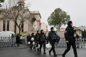 Turkey New Year security strengthened with police patrols