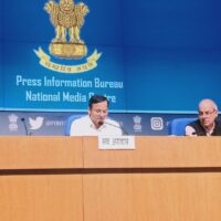 Officials address media on India vaping law in New Delhi 2026