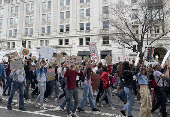 Global protests fill major city squares in daylight