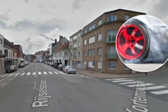 18-Year-Old drifter caught without license on Torhout roundabout