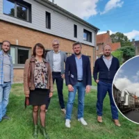 185 Halle homes upgraded by Woonpunt Zennevallei, led by Vranken