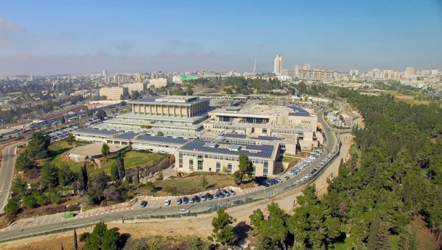 Jerusalem political developments featuring Israeli parliament and election discussions