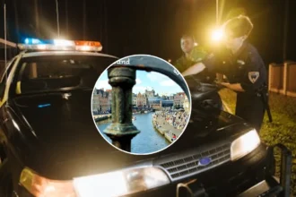 2 police officers injured while arresting a drunk driver in Genk