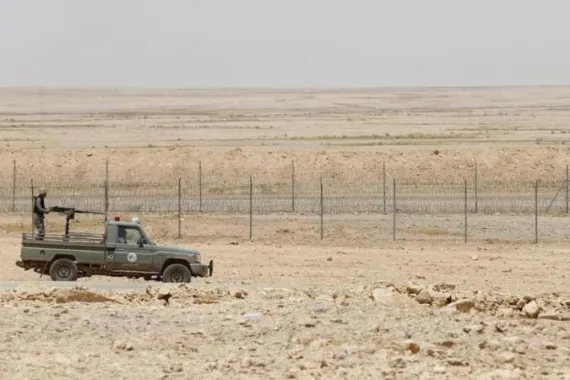 Security zone affected by Middle East border tensions