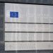 Brussels, Belgium - May 20, 2020: Sign at the entrance of the OLAF building, the European Anti-Fraud Office of the European Commission, Brussels, Belgium.