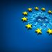 European Union health care and Europe or EU pandemic as coronavirus or covid-19