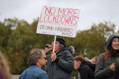 Austria and Belgium ban anti-lockdown protests
