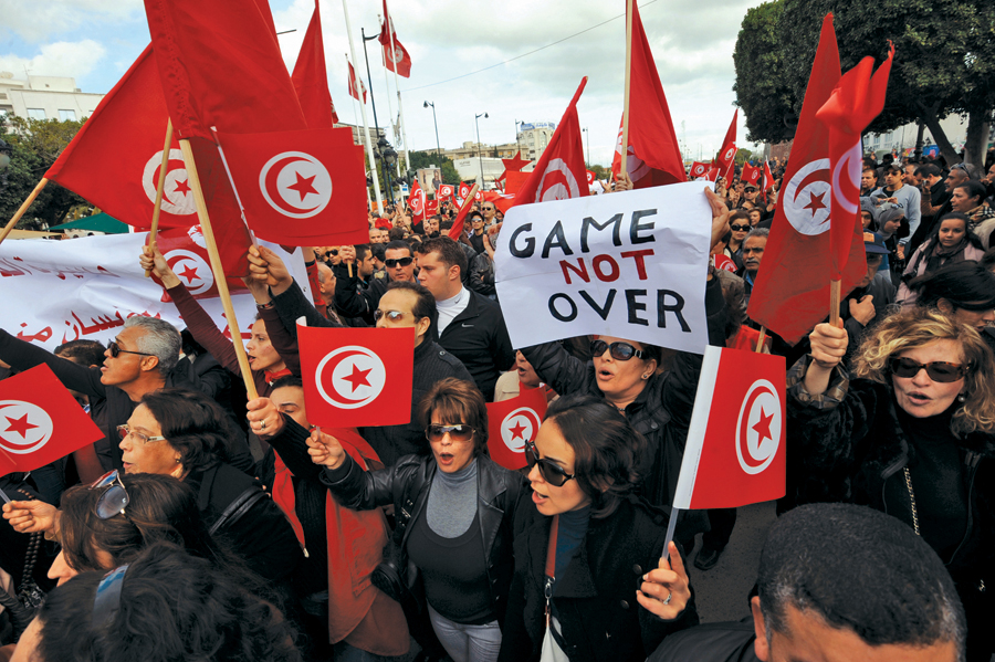 democratic-revolution-in-Tunisia