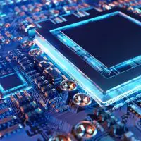Close-up,View,Of,A,Modern,Gpu,Card,With,Circuit,And