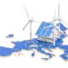 Renewable,Energy,And,Sustainable,Development,In,European,Union,,Concept.,3d