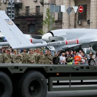 Turkish drones in public exhibition