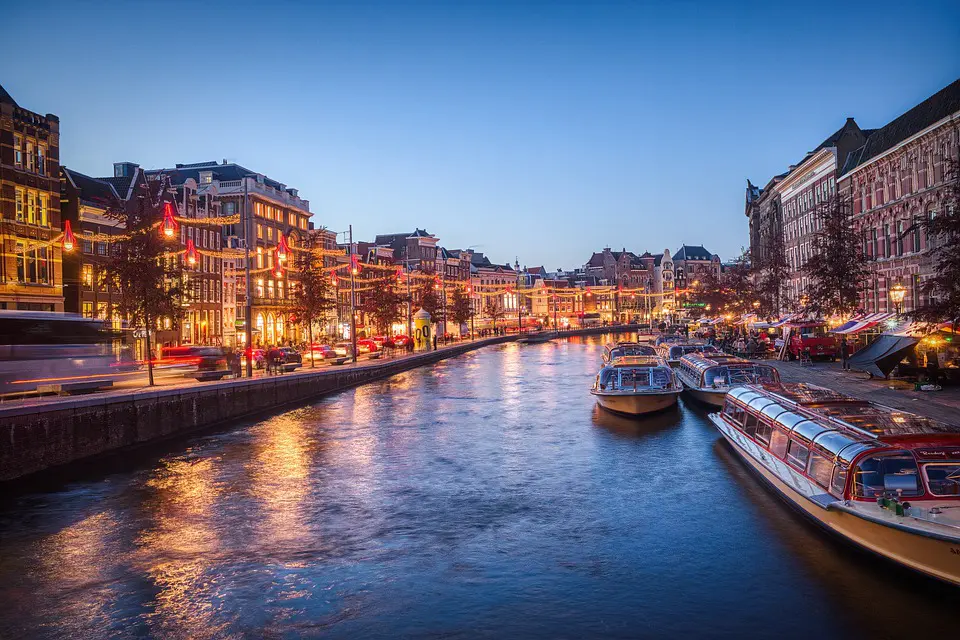 canal in Amsterdam