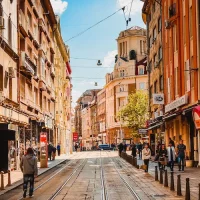 A street in Sofia city
