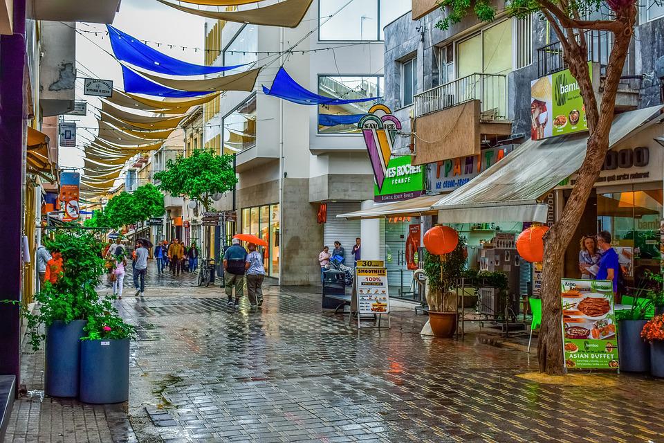 A bazar in Nicosia