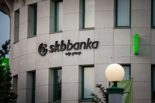 Ljubljana,,Slovenia,-,June,12,,2021:,Skb,Banka,Logo,On