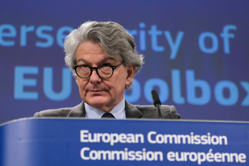 Brussels,,Belgium.,29th,January,2020.,European,Commissioner,For,The,Internal