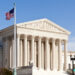 Facade,Of,Us,Supreme,Court,In,Washington,Dc,On,Sunny