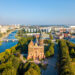 Russia,,Kaliningrad,-,September,20,,2018:,Aerial,View,The,Central