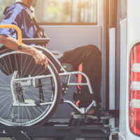 Disabled,Bus,Concept,:,Disabled,People,Sitting,On,Wheelchair,And