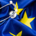 Stethoscope,With,European,Union,Flag.,Concept,Of,The,Health,Of