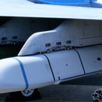 AGM-158 JASSM attached to fighter jet