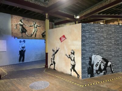 Brussels museum pays homage to Brit artist Banksy