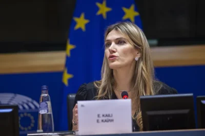 Eva Kaili lobbied European Parliament for Ashton Kutcher’ software
