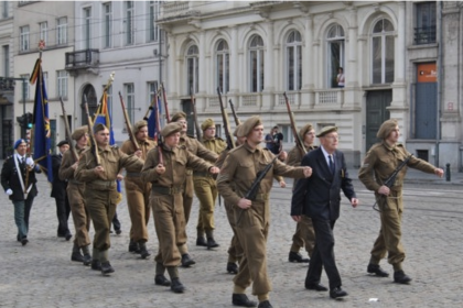 Henri d'Oultremont celebrating his 101st birthday in Brussels