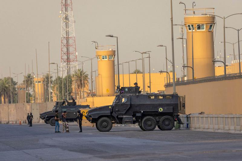 Middle East diplomatic security operations around Baghdad Green Zone embassy district