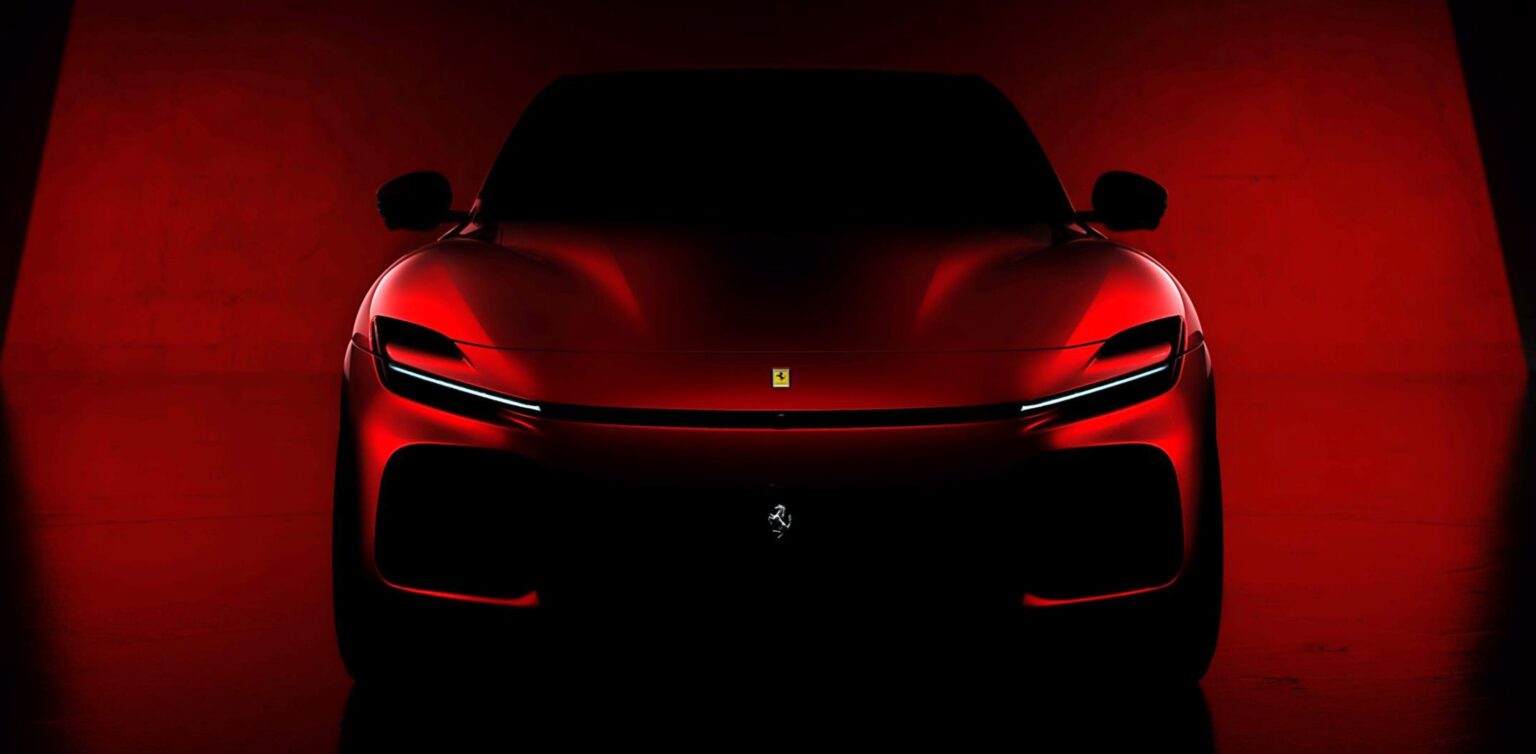 Ferrari electric car teaser revealed in Italy 2026