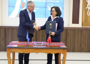 The European Union signs three agreements with the Democratic Republic of Timor-Leste to support regional integration, training and public finance management