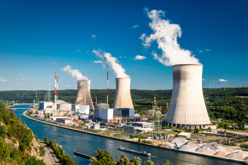 Tihange,Nuclear,Power,Station,In,Belgium